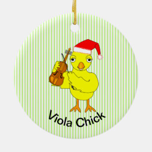 Viola Chick Keramisch Ornament
