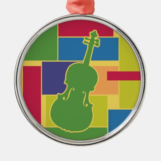 Viola Colorblos Ornament (Voorkant)