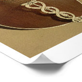 Viola da Gamba, of bass viol, door Joachim Tielke  Poster (Hoek)