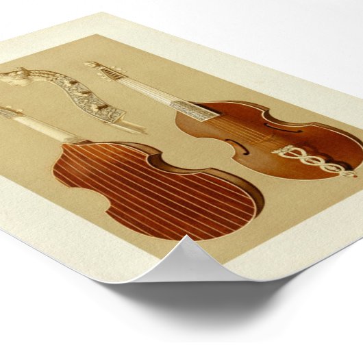 Viola da Gamba Poster (Hoek)
