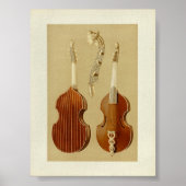 Viola da Gamba Poster (Voorkant)