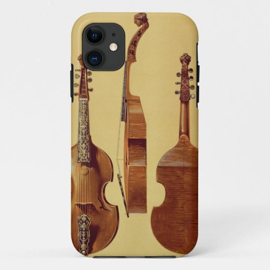 Viola d'Amore, 18e eeuw, uit 'Musical Instrum' Case-Mate iPhone Case (Achterkant)