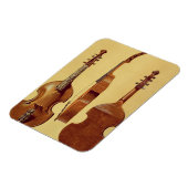 Viola d'Amore, 18e eeuw, uit 'Musical Instrum' Magneet (Linkerzijde)