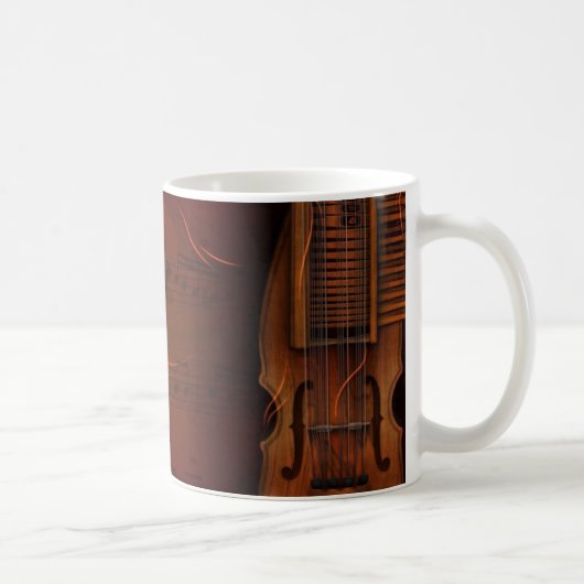 Viola de Teclas (Nyckelharpa) Koffiemok (Rechts)