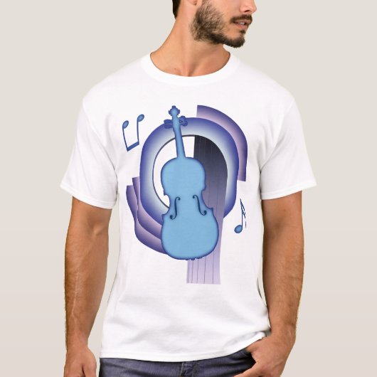 Viola Deco2 T-shirt (Voorkant)