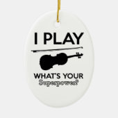 viola design keramisch ornament (Voorkant)