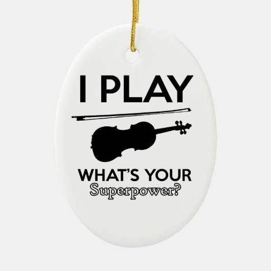 viola design keramisch ornament (Voorkant)