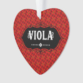 Viola Embleem Ornament (voorkant)
