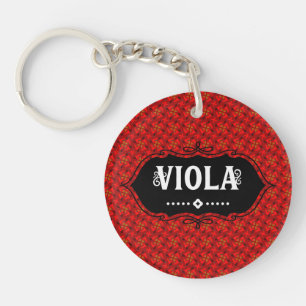 Viola Embleem Sleutelhanger