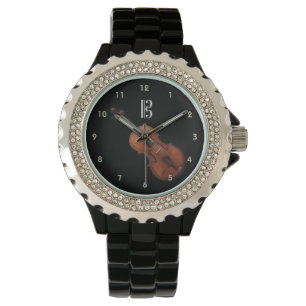 Viola en Alto Clef Watch Horloge