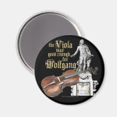 Viola en Mozart Magneet (Voorkant / Achterkant)