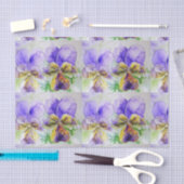  Viola Flower Floral Paarse Patroon Viola's Tissuepapier (Craft)