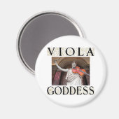 Viola Goddess Magneet (Voorkant / Achterkant)