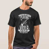 Viola Instrument Music Notes Player Lesson Beginne T-shirt (Voorkant)