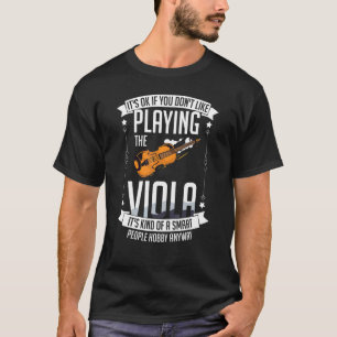 Viola Instrument Muzieknoten Player Lesson Beginne T-shirt