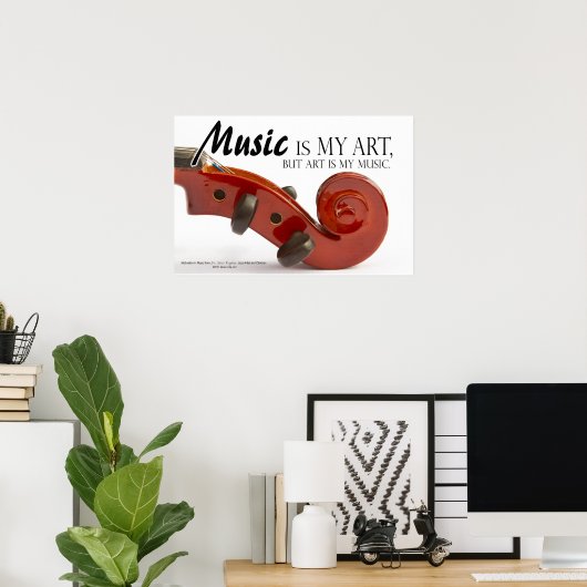 Viola Instrument Posters - Geschenken Violin Spele (Thuiskantoor)