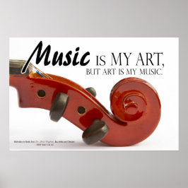 Viola Instrument Posters - Geschenken Violin Spele