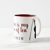 Viola is de Mok van mijn tea (donkerrood) (Voorkant rechts)