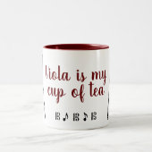 Viola is de Mok van mijn tea (donkerrood) (Center)