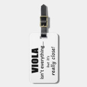 Viola is niet alles bagagelabel (Voorkant verticaal)