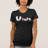 Viola klein hart t-shirt (Voorkant)