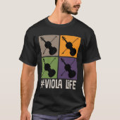 Viola Life Violist Music T-shirt (Voorkant)