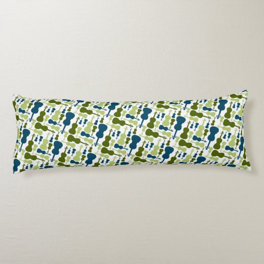 Viola Musical Instrument Orkest Gift Lichaamskussen (Achterkant)