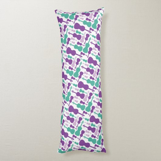 Viola Musical String Instrument Orchestra Lichaamskussen (Achterkant (Verticaal))