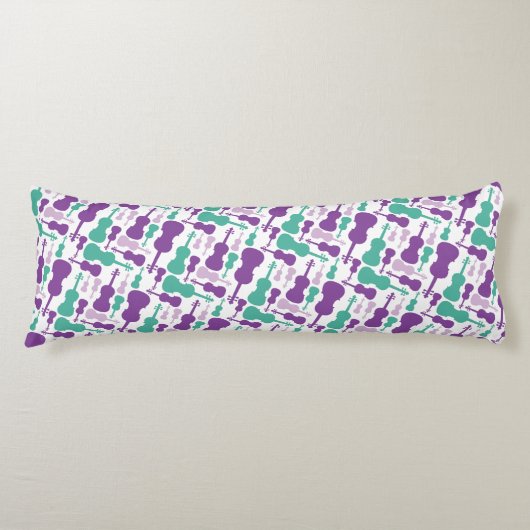 Viola Musical String Instrument Orchestra Lichaamskussen (Voorkant)