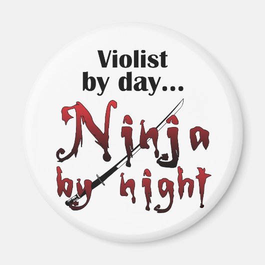 Viola Ninja Magneet (Voorkant)