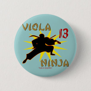 Viola Ninja Ronde Button 5,7 Cm
