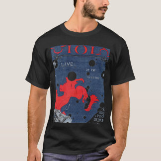 Viola op het Poster van de wijngaard (zwart) T-shirt