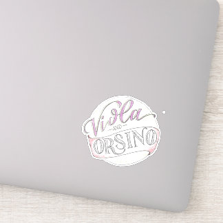 Viola + Orsino Sticker