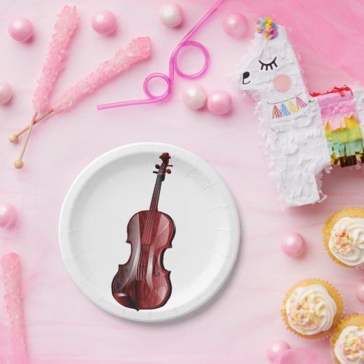 Viola Papieren Bordje (Feest)