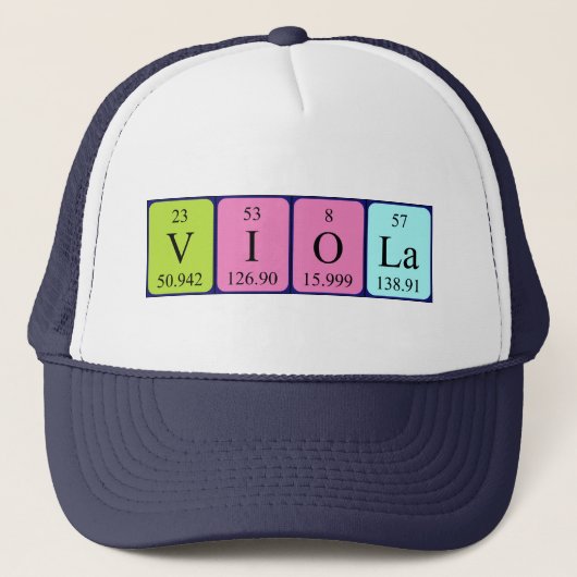 Viola periodiek table name pet (Voorkant)