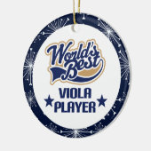 Viola Player Gift Ornament (Links)