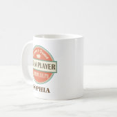 Viola Player Personalized Kantoor Mok Gift (Voorkant links)