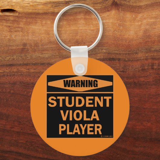 Viola Player Sleutelhanger (Voorkant)