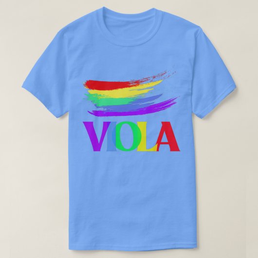 Viola Pride T-shirt (Design voorkant)