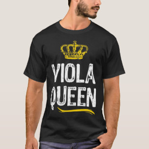 Viola Queen Vrouwen Speler Cool Violist T-shirt