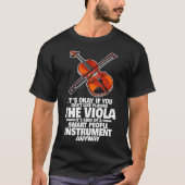 Viola Shirt Viola Player Smart (Voorkant)