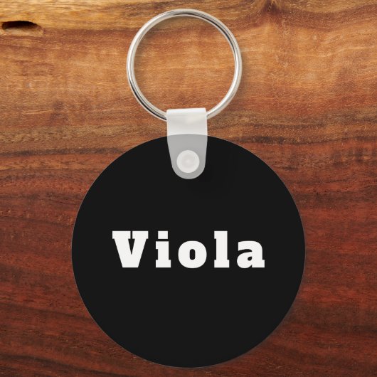 Viola Sleutelhanger (Achterkant)