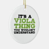 Viola Thing Keramisch Ornament (Rechts)