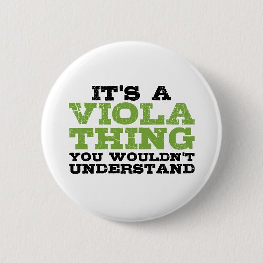 Viola Thing Ronde Button 5,7 Cm (Voorkant)