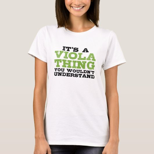 Viola Thing T-shirt (Voorkant)