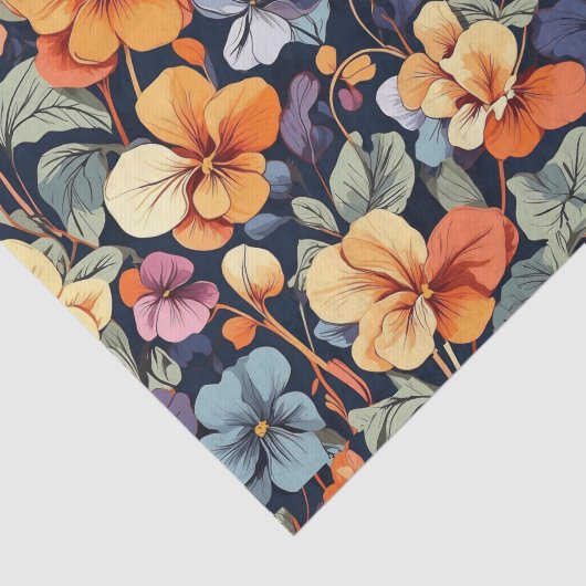 Viola Tissue Paper Tissuepapier (Detail)