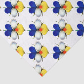 Viola. Tissuepapier (Detail)