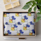 Viola. Tissuepapier (Geschenk)