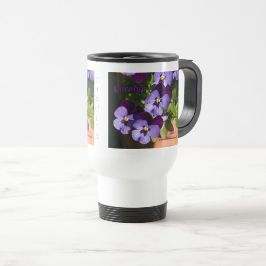 Viola Travel Mug Reisbeker (Voorkant rechts)