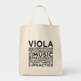 Viola Typografie Tote Bag